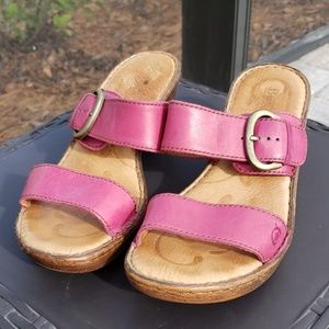 Born Hand Crafter Footwear Wedge Sandals